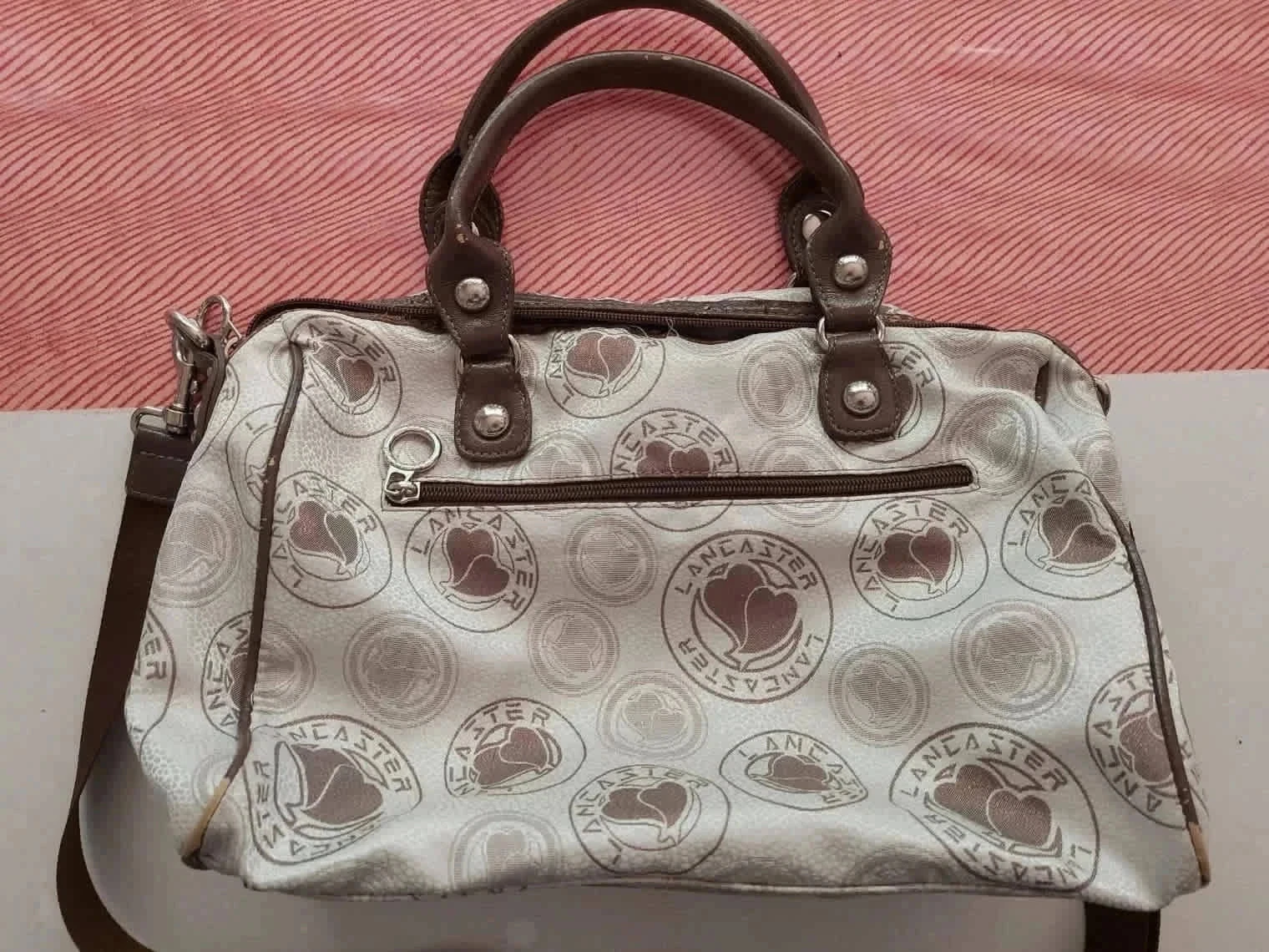 Bolsa de mão em tela Lancaster – photo 14